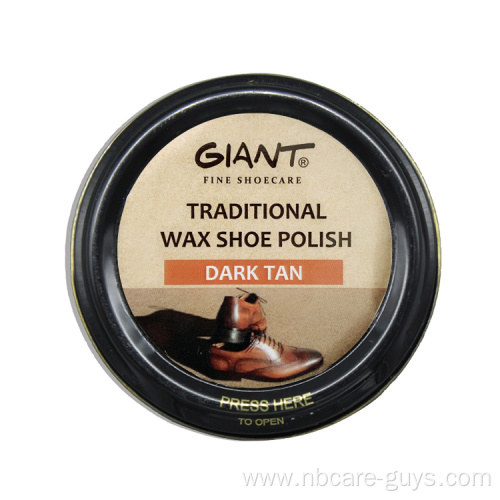 Traditional Tin can Shoe polish shoe wax